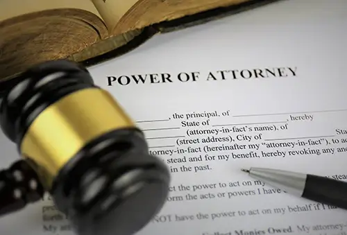 Powers of Attorney document